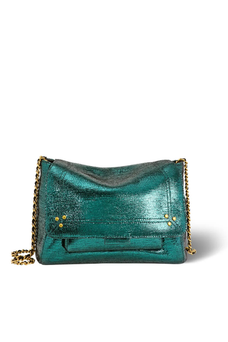 Lulu M Bag | Lamé Vert