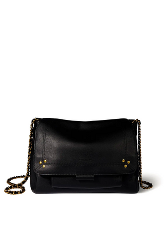 Lulu M Bag | Noir Brass