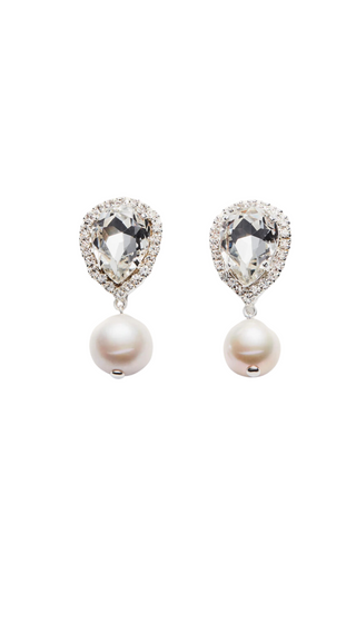 Drop Dangle Earrings | w/ Pearls