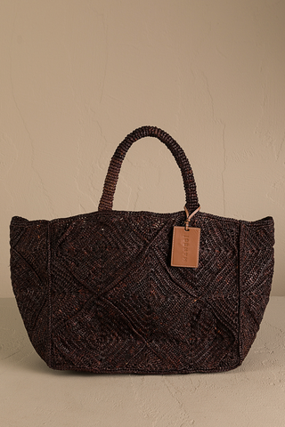 Sunset Bag Large  | Chocolate Crochet