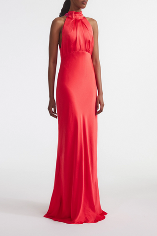 Michelle Dress | Hot Coral