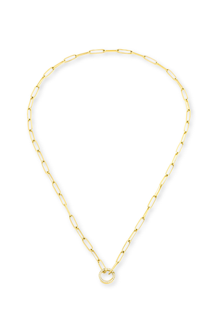 Mini Charm Chain | Diamond Clasp