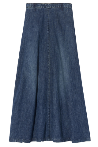 Astrid Denim Skirt | Classic Wash