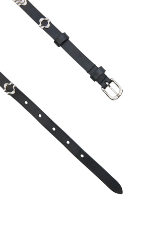 Odena Belt | Black/Silver