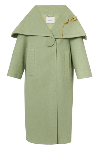 Opera Coat | Powder Green