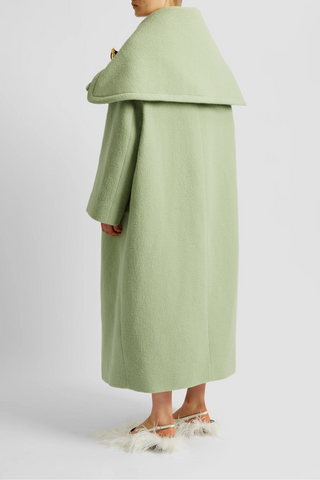 Opera Coat | Powder Green