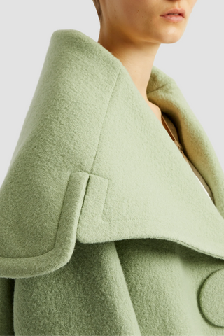 Opera Coat | Powder Green