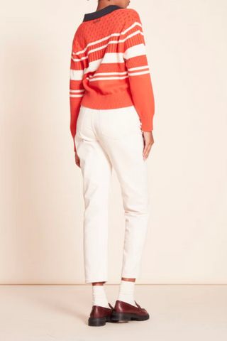 Parker Polo Sweater | Red