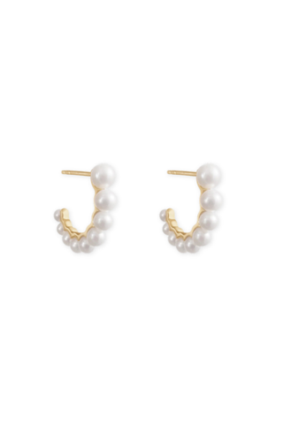 Petit Boucle de Perle Earrings | Pair