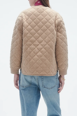 Quilted Liner Jacket In Cashmere Blend | Dune