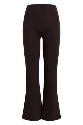 Rio High Waist Flare Pant | Chocolate