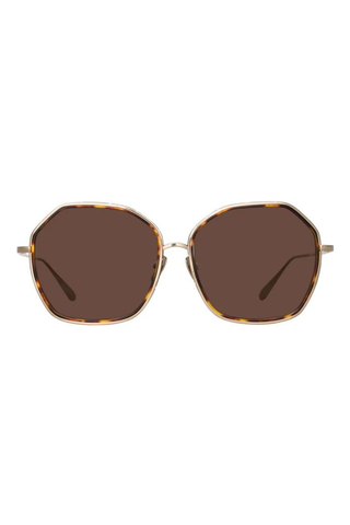 Rowe Oversized Sunglasses | Light Gold