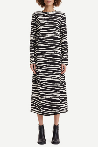 Agneta Dress | Zebra