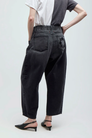 Silverlake Elastic Waist Jeans | Washed Charcoal