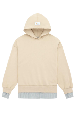 The Smart Hoodie | Beige Multi