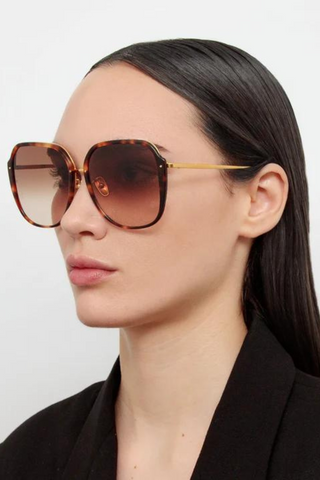 Sofia Oversize Sunglasses | Tortoiseshell