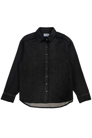 Western Shirt | Washed Black