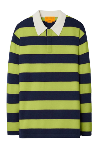 Striped Rugby | Matcha/Midnight Stripe