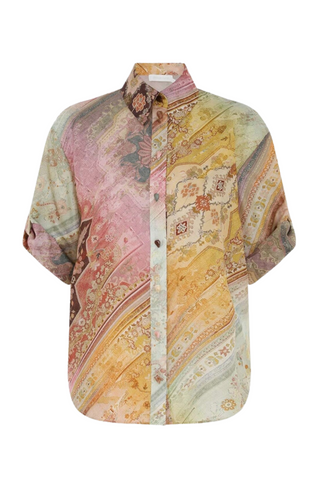 Tallow Relaxed Shirt | Ombre Multi