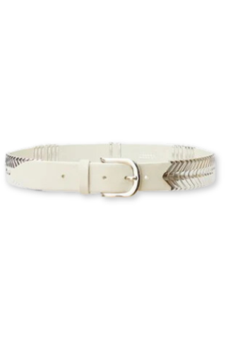 Tehora Belt | Chalk/Silver