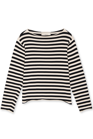 The Sailor Sweater | Black Stripe