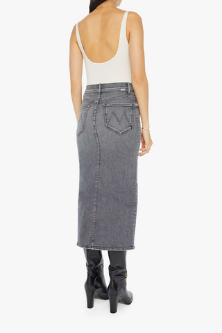 The Reverse Pencil Pusher Jean Skirt | Magic Eight Ball