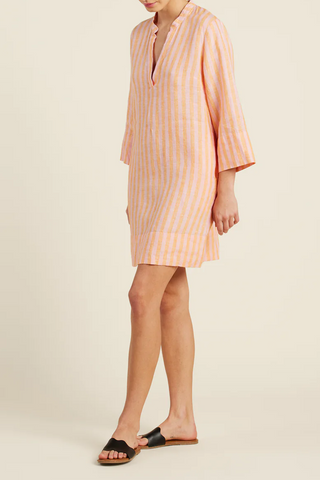 Lucca Shift Dress | Creamsicle Stripe
