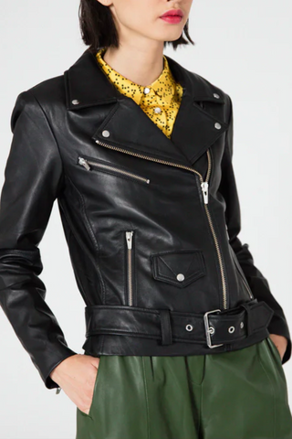 Jayne Smooth Leather Jacket