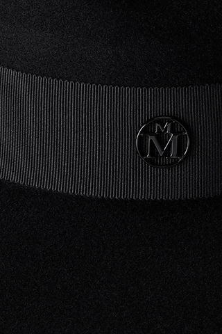 Virginie Felt Fedora Hat | Black