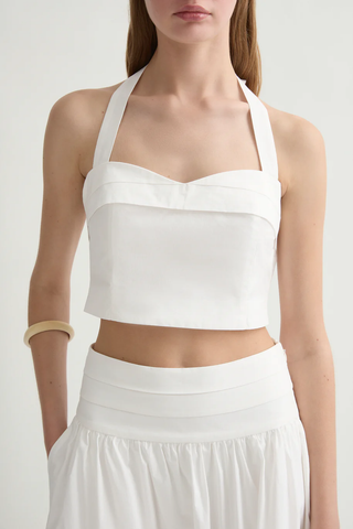 Rue Halter Top | Cream