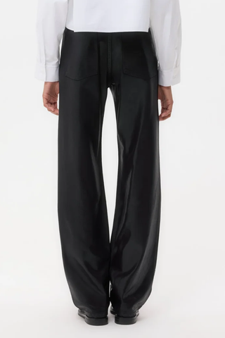 Kent St Coated Jean | Black