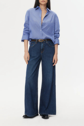 Next Morning Shirt | White/Navy