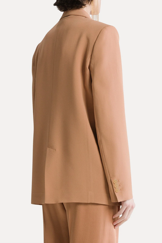 Matte Envers Satin Jacket | The
