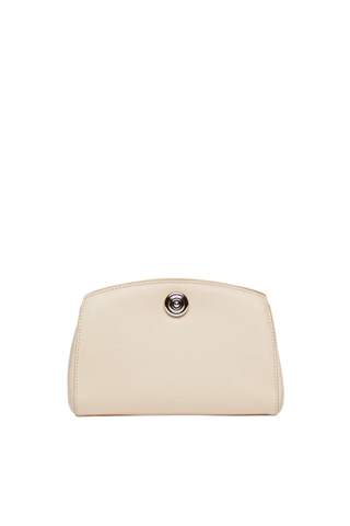 Pushlock Clutch | Cream