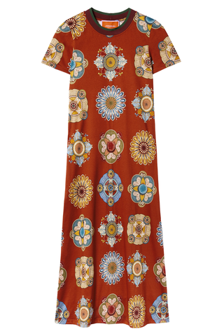 Sporty Swing Dress | Nucleus Rust