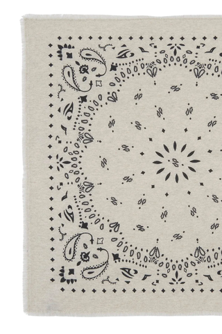 Large Bandana Hachiko | Oats White