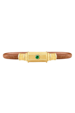 Lasso Locket Bracelet | Emerald