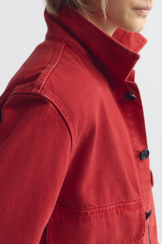 Leroy Jacket | Scarlet