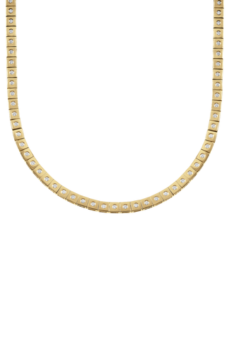 Leggo Mini Diamond Tennis Necklace