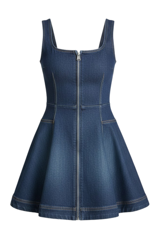 Eleodra Denim Mini Dress | Imperial