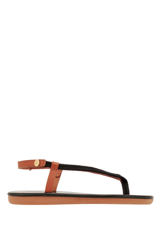 Zoi Sandal | Black Tan