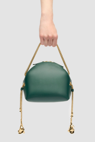 Flora Chain Bag | Forest Green