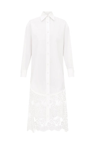 Valiant Lace Tunic Shirt | Ivory