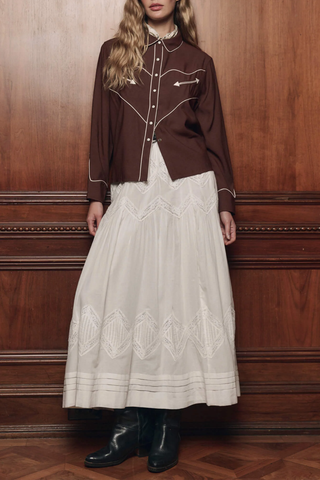The Western Shirt | Brown