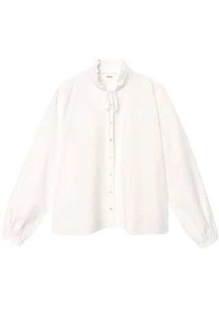 Tatiana Shirt | Pearl White