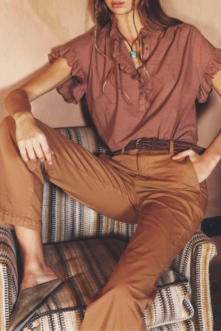 Rancho Pant | Dark Honey