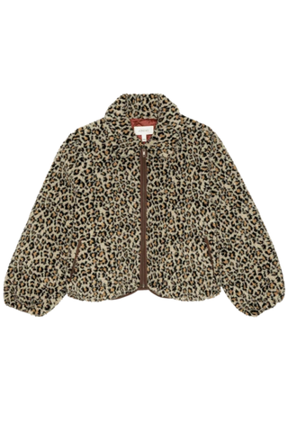The Vail Jacket | Tan Leopard