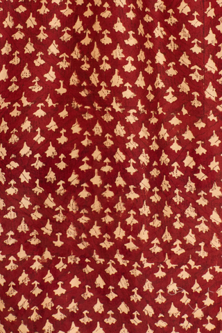 Annabel Mahogany Bhutti Shirt | Red Mahogany