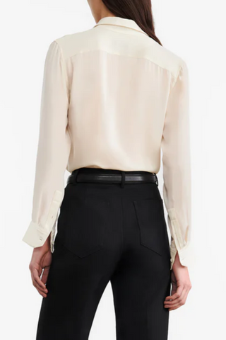 Gaia Silk Shirt | Ivory
