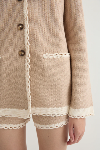 Willow Cardigan | Taupe